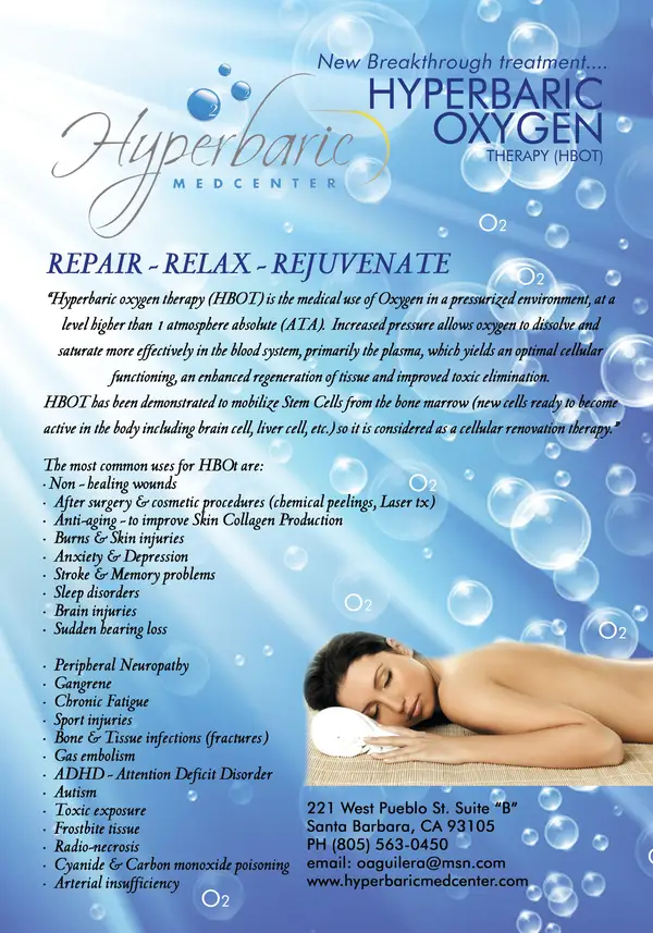 Hyperbaric Medical Center in Santa Barbara